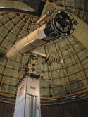 Original 36" refractor telescope.